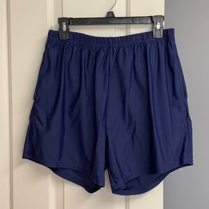 Swim Short, Navy, Size 0XL, UPF 50+, Womens, New